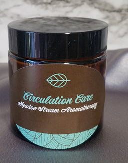 Natural Non-Toxic Cream for Circulation by Meadow Stream Aromatherapy