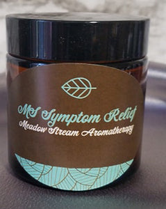 Natural MS Relief Cream Custom Blend by Meadow Stream Aromatherapy