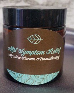 Natural MS Relief Cream Custom Blend by Meadow Stream Aromatherapy