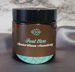 Custom Blended Foot Cream from Meadow Stream Aromatherapy