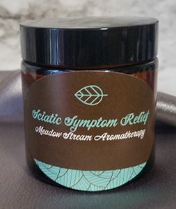 Sciatic Relief Cream Custom Blend from Meadow Stream Aromatherapy